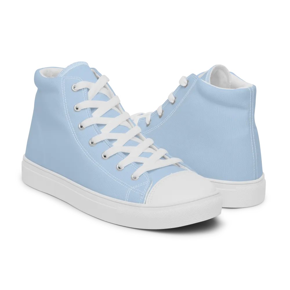 Retro Vibes High Top Canvas Shoes product image (3)