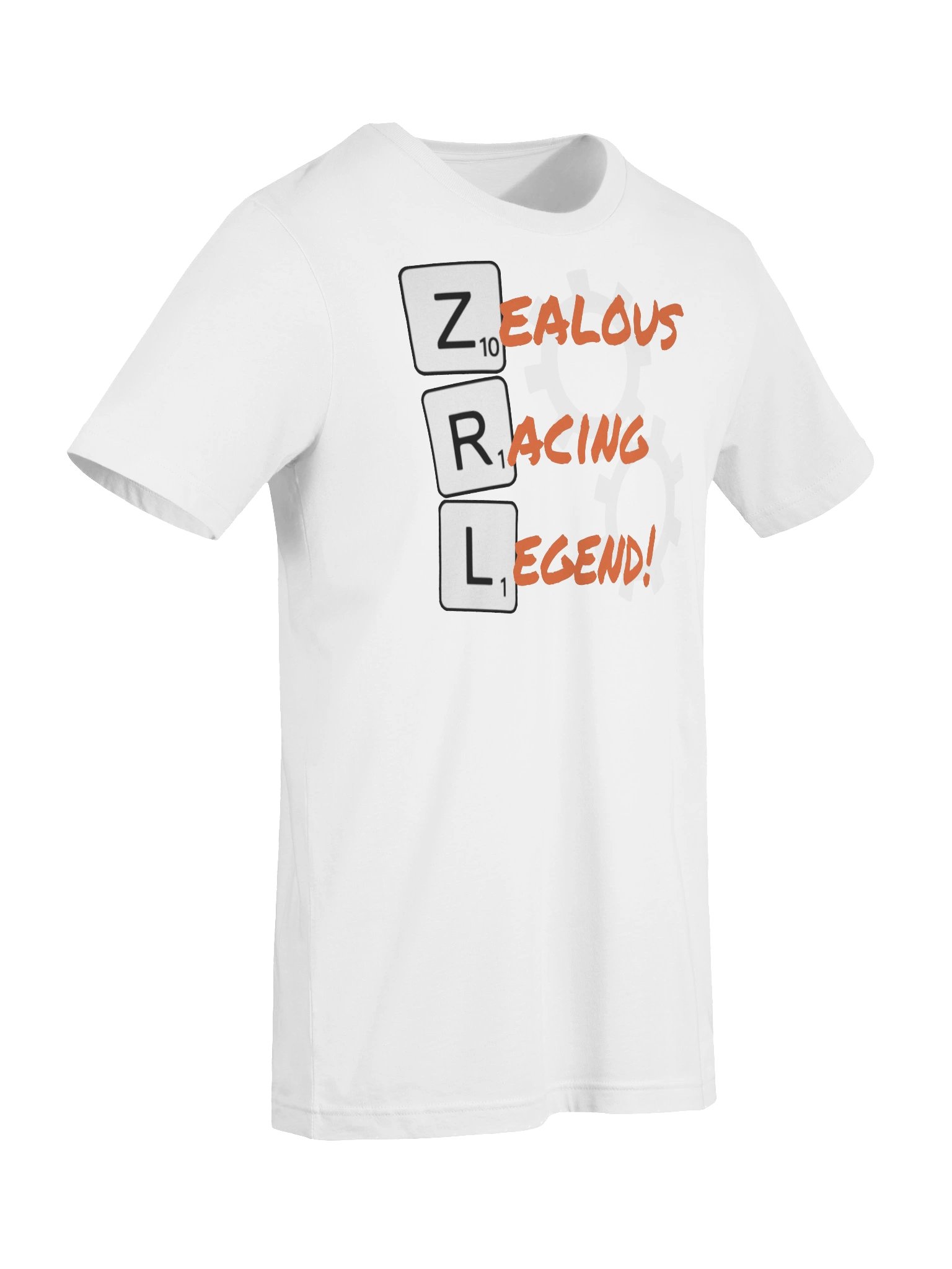 Zealous Racing Legend White Tee product image (9)