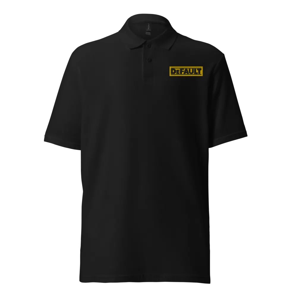 DeWalt DeFault Gildan Unisex Pique Polo Shirt product image (1)
