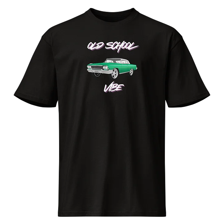Cool Black Old School Tee product image (1)