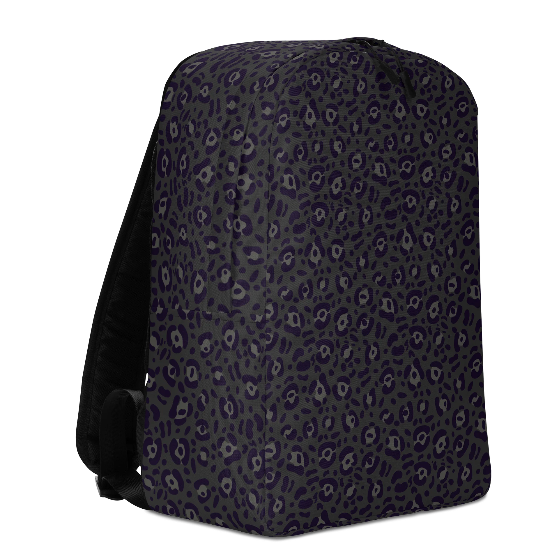 Functional Minimalist Backpack with Bold Leopard Print product image (3)