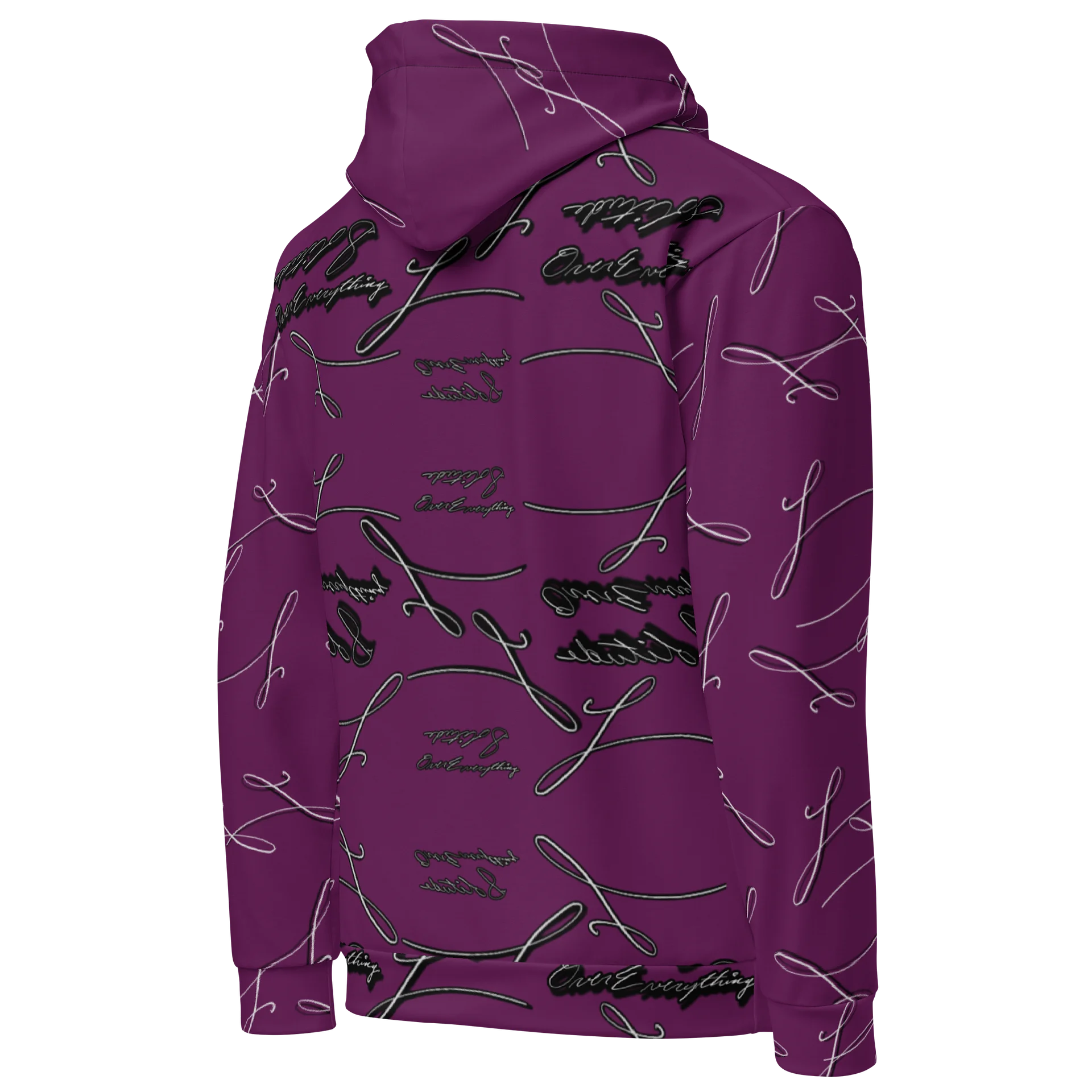 On the Go Til' Purple Solitude Over Everything V1 Hoodie product image (4)