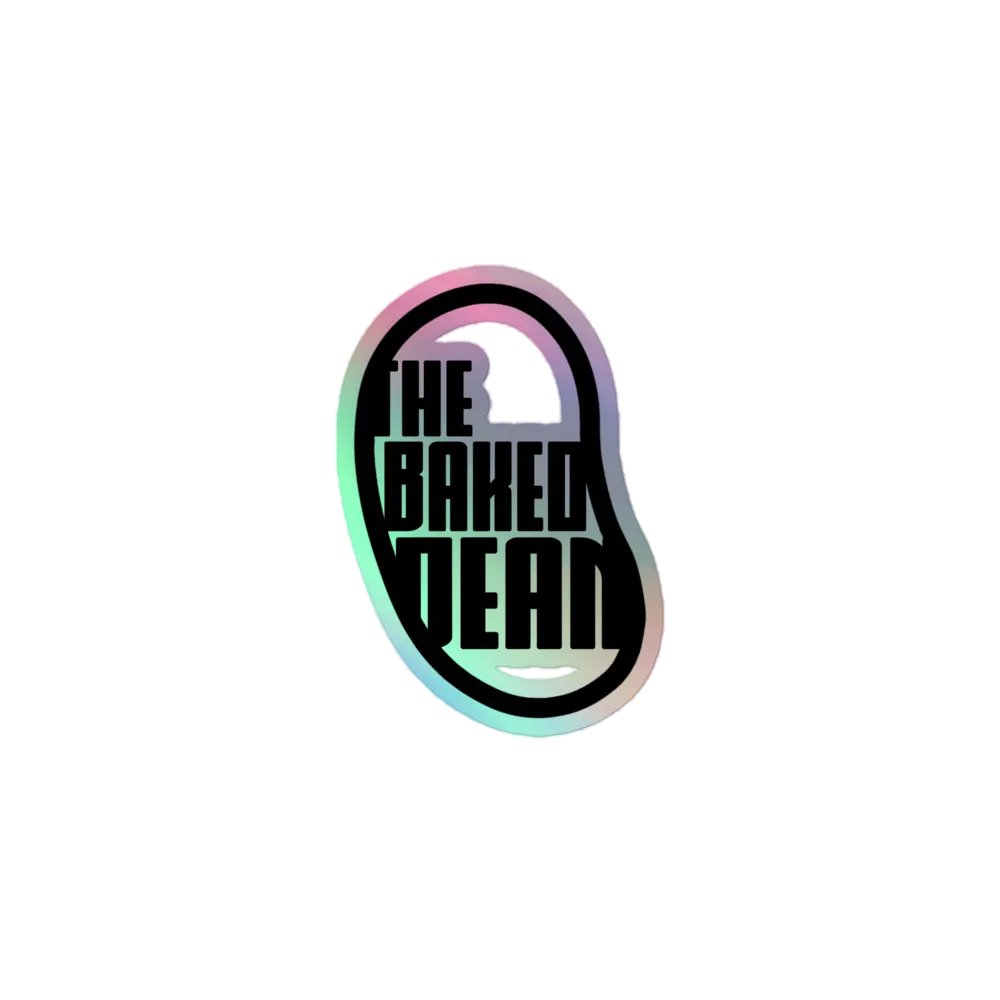 Bean Logo Holographic Sticker product image (1)