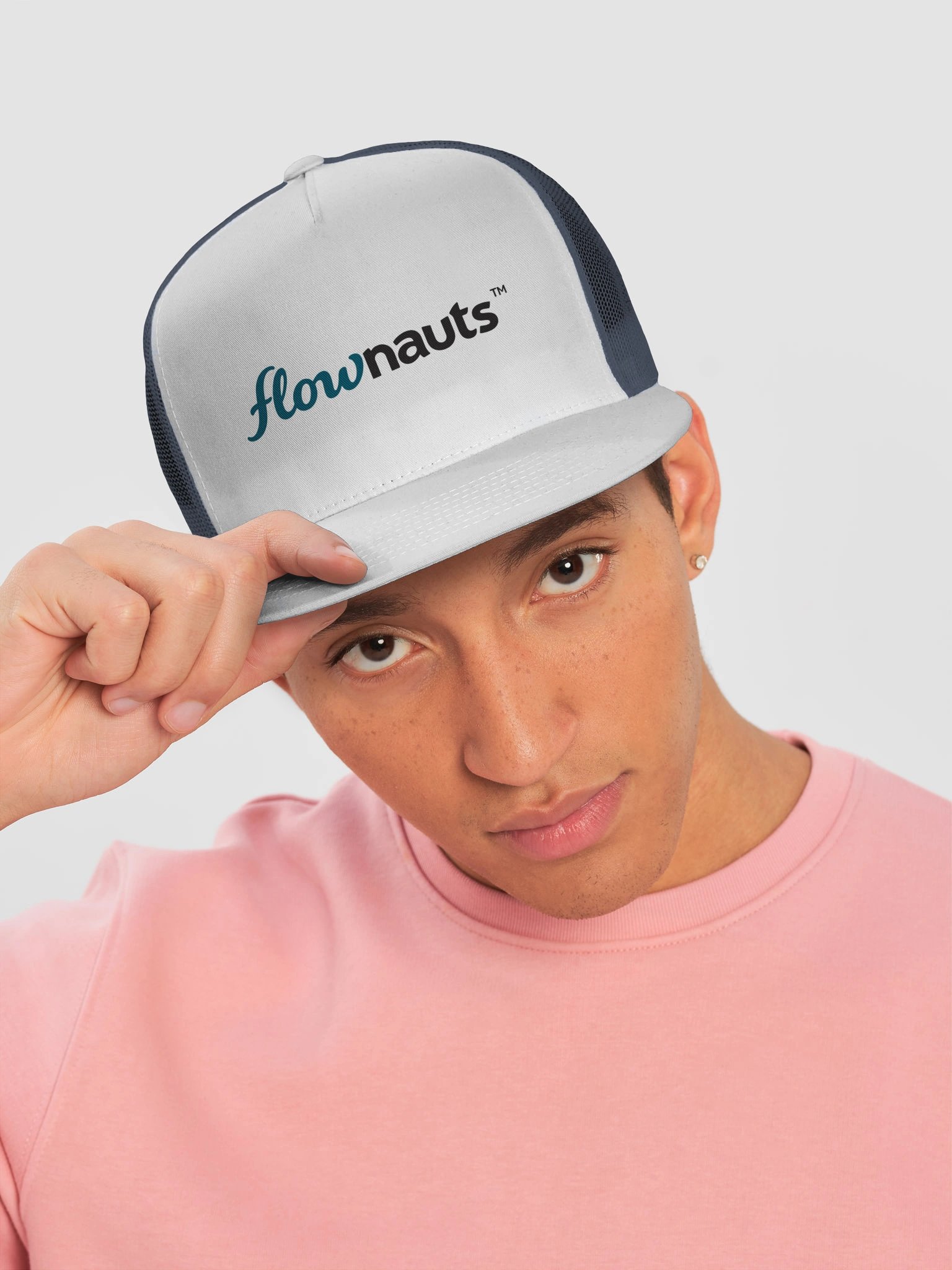 Flownauts™ wordmark trucker hat product image (7)