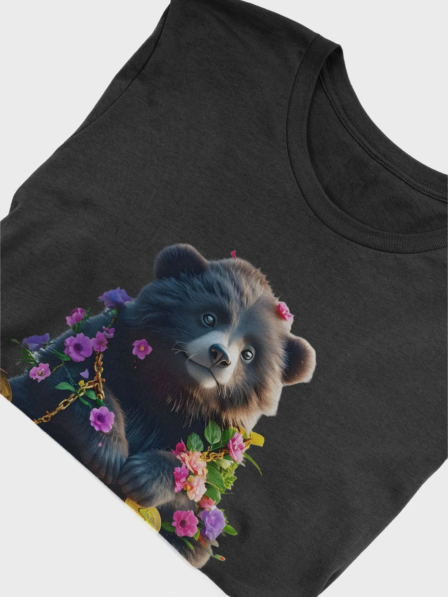 Bear Market Bloom Tee: Crypto's Soft Side product image (6)