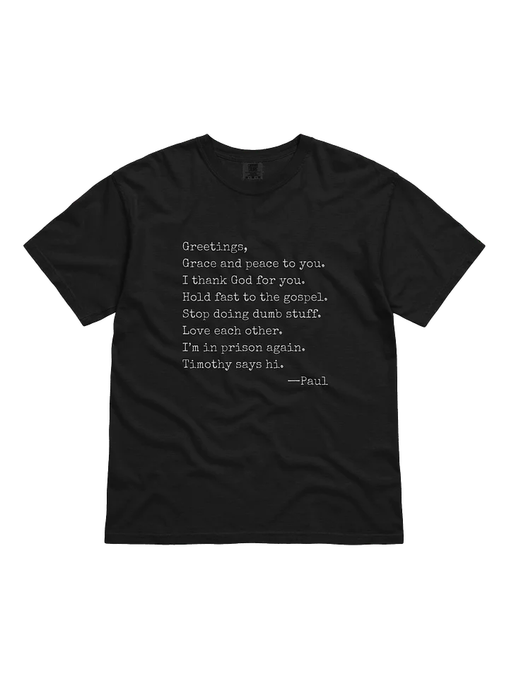 Paul, Summarized T-Shirt product image (8)