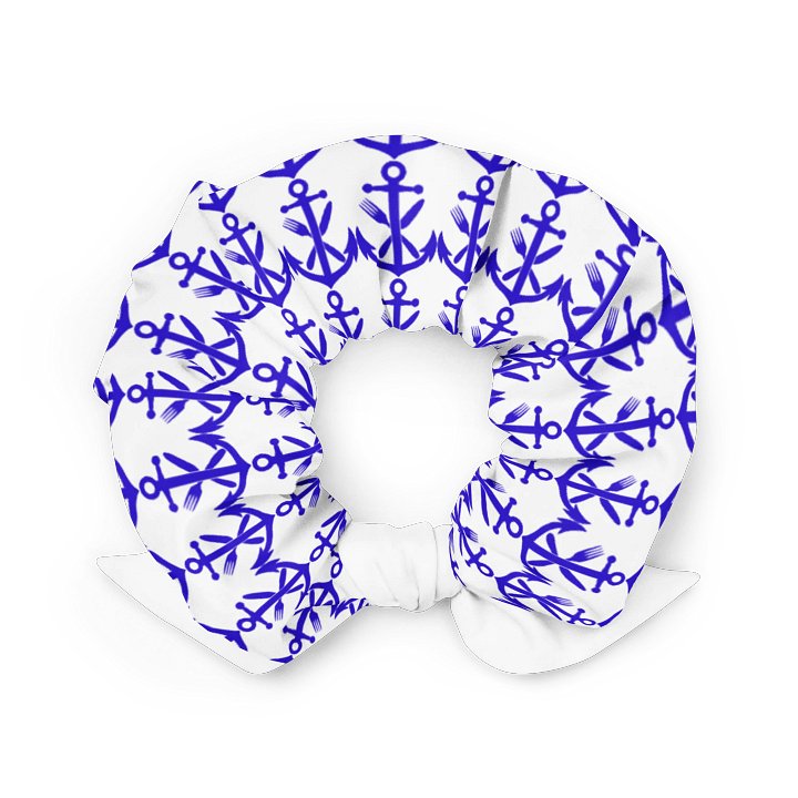 Abstract Silhouette All-Over Print Scrunchie product image (2)