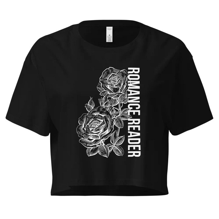 Romance Reader (roses) | Crop Tee product image (1)