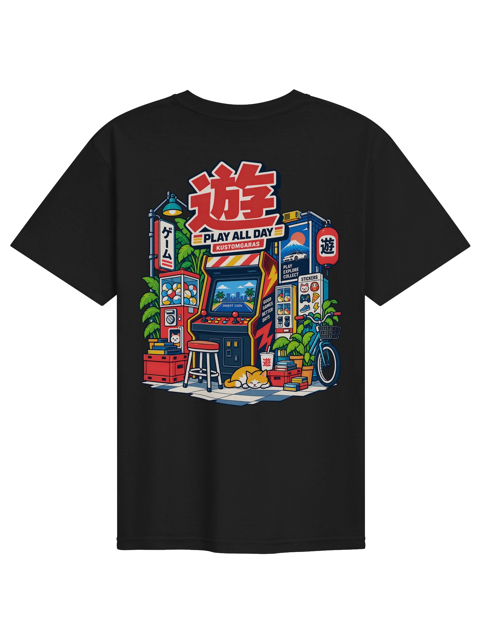 Play All Day Kustom Garas T-Shirt product image (1)