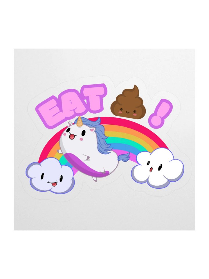 My kawaii eat shit unicorn product image (5)