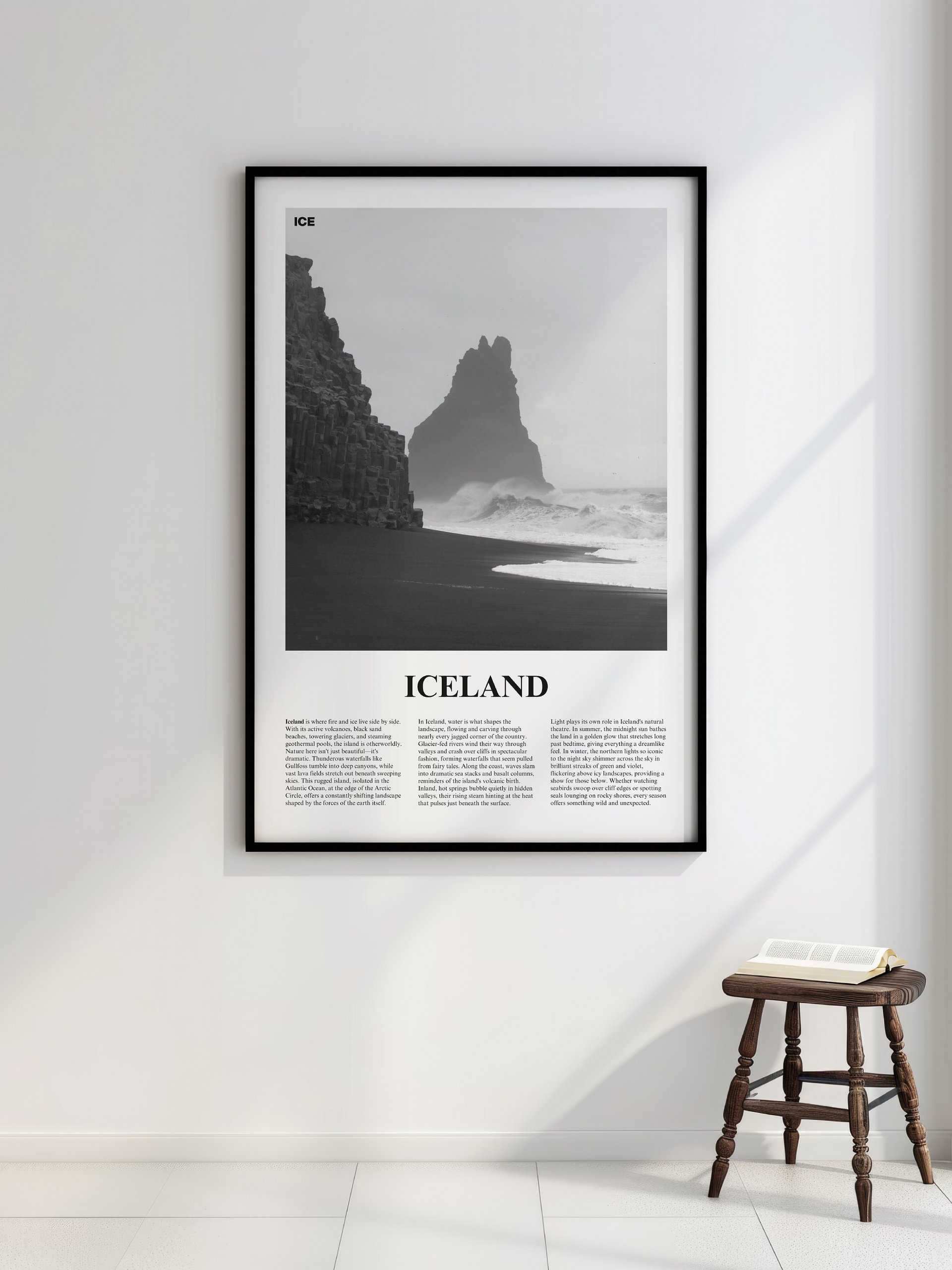 Iceland 01 Newspaper Poster product image (2)