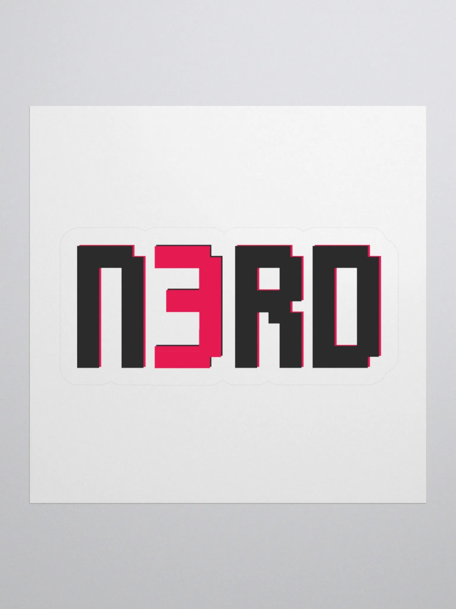 Nerd Sticker product image (1)