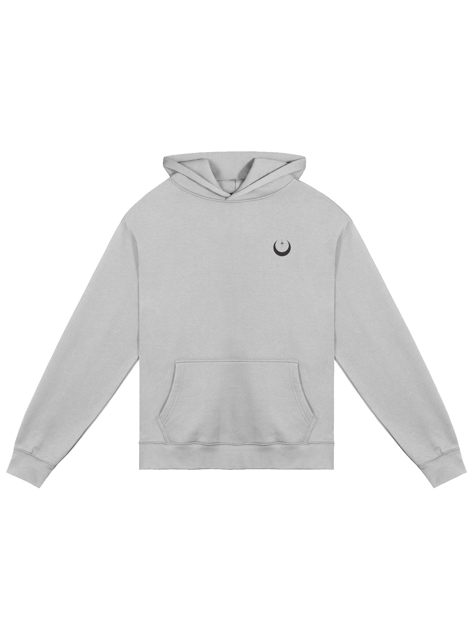 Grey Gothic Bat and Skull Oversized Hoodie product image (3)