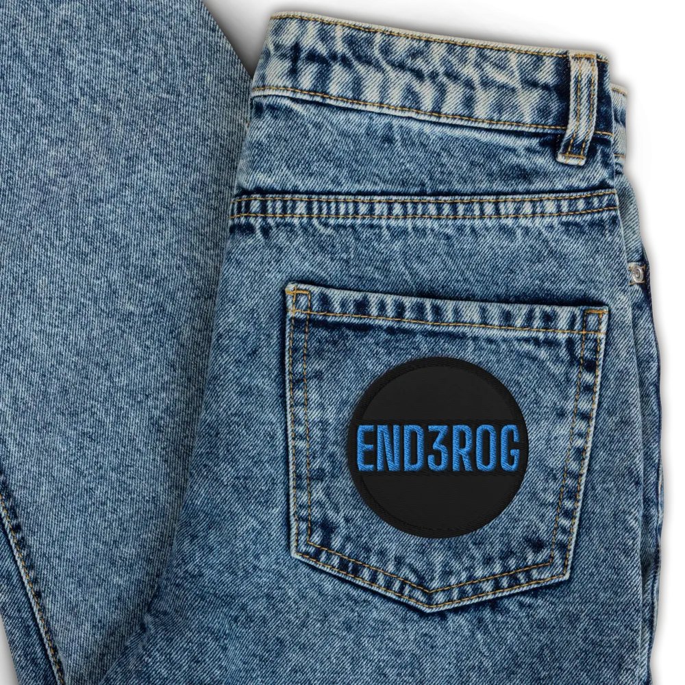 END3ROG Leetspeak Embroidered Patch product image (4)