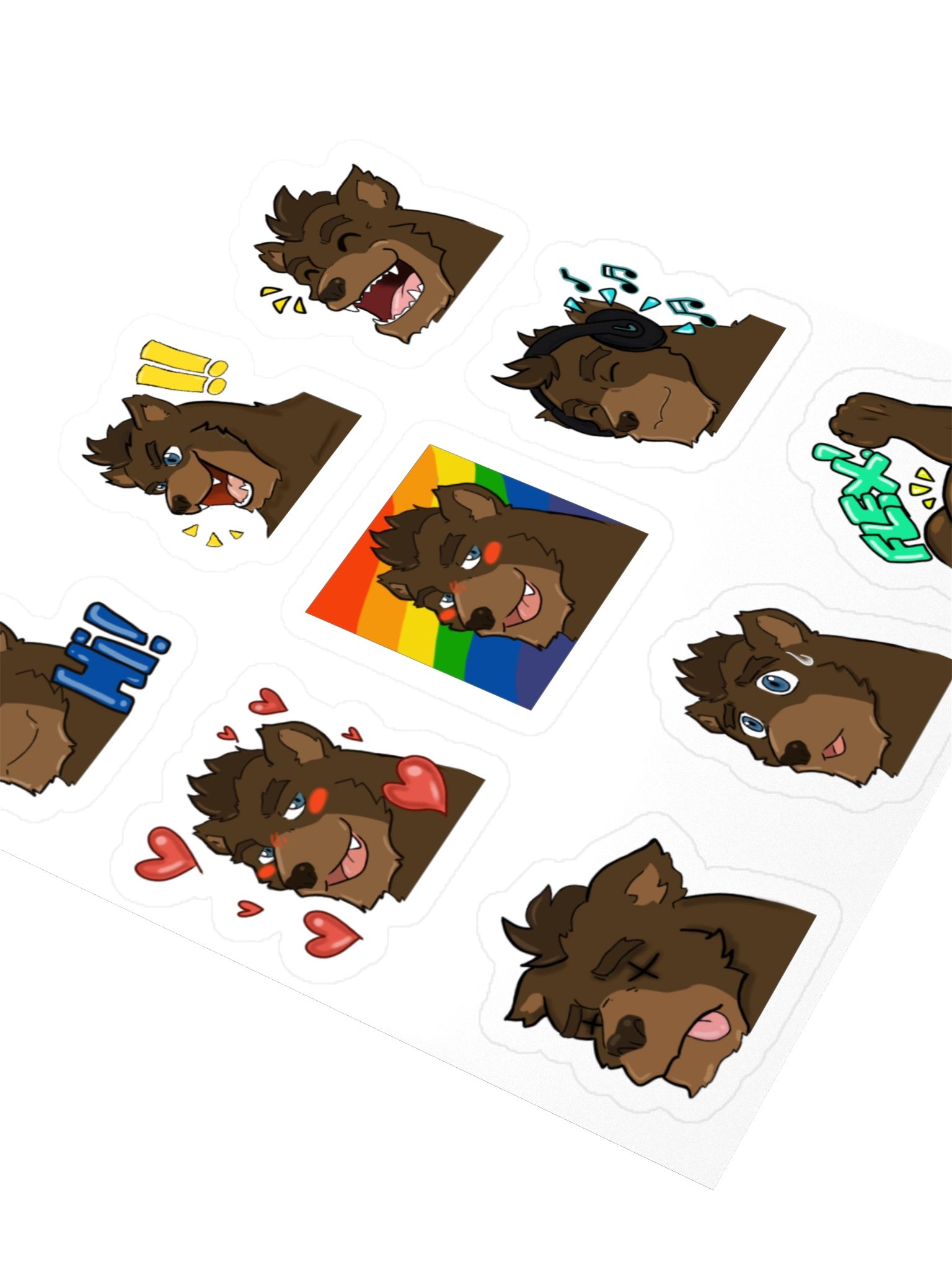 Ursonis Emotes - OG Sticker Pack product image (5)