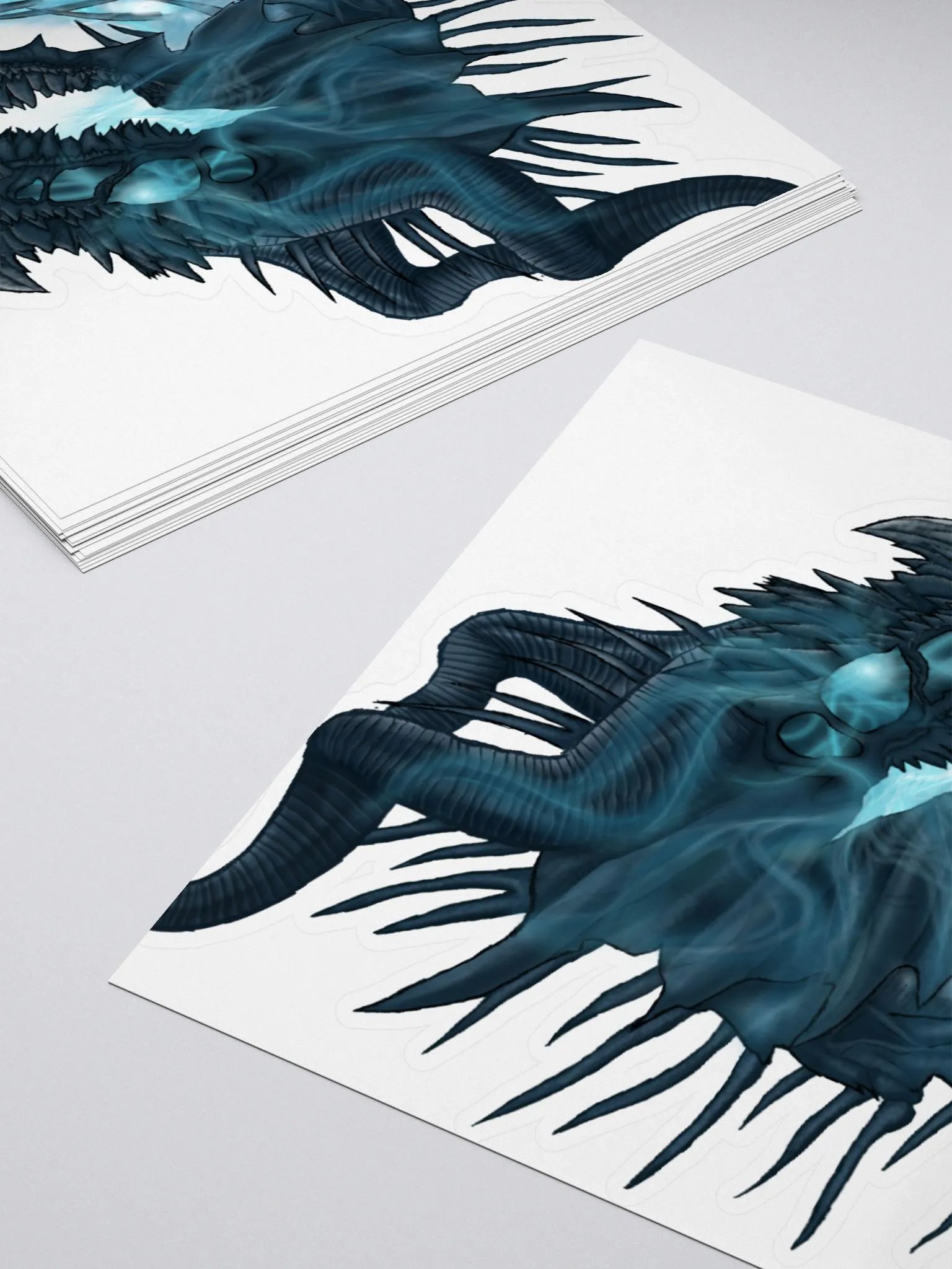 Dragon Skull Sticker product image (11)