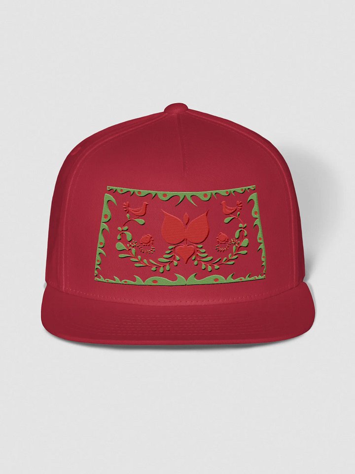 Hungarian Folk Art Flora Snapback Cap product image (1)