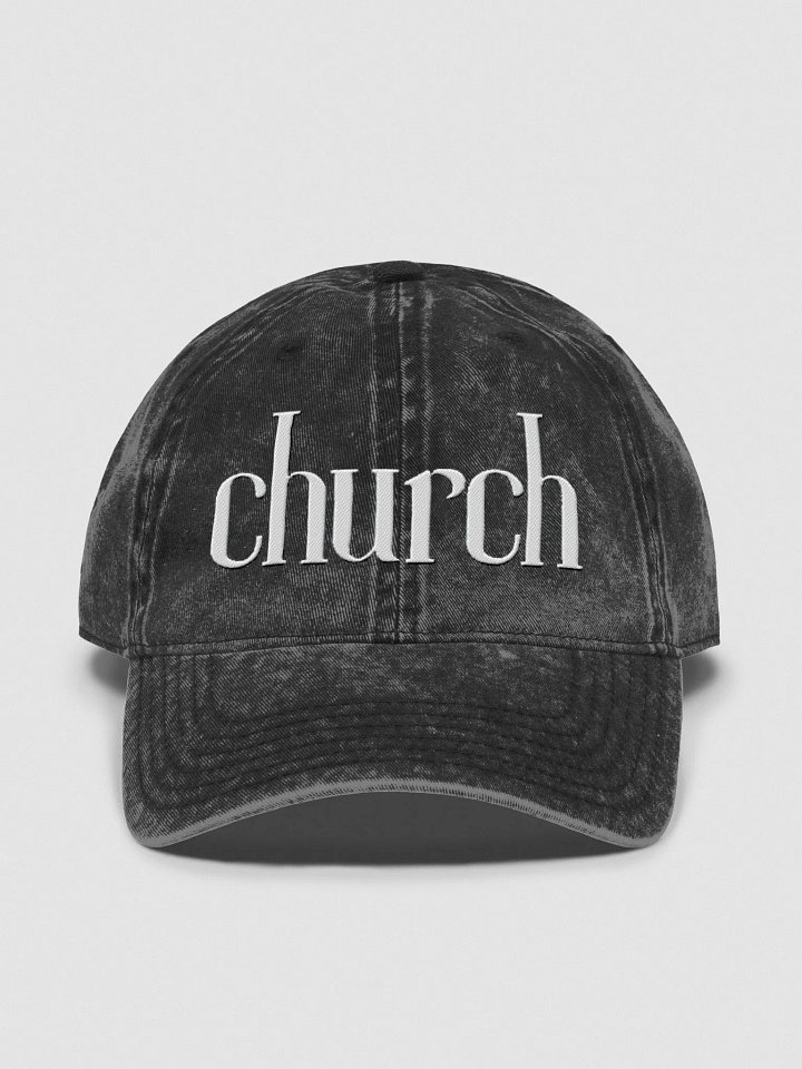 Vintage Wash "Church" Hat product image (2)