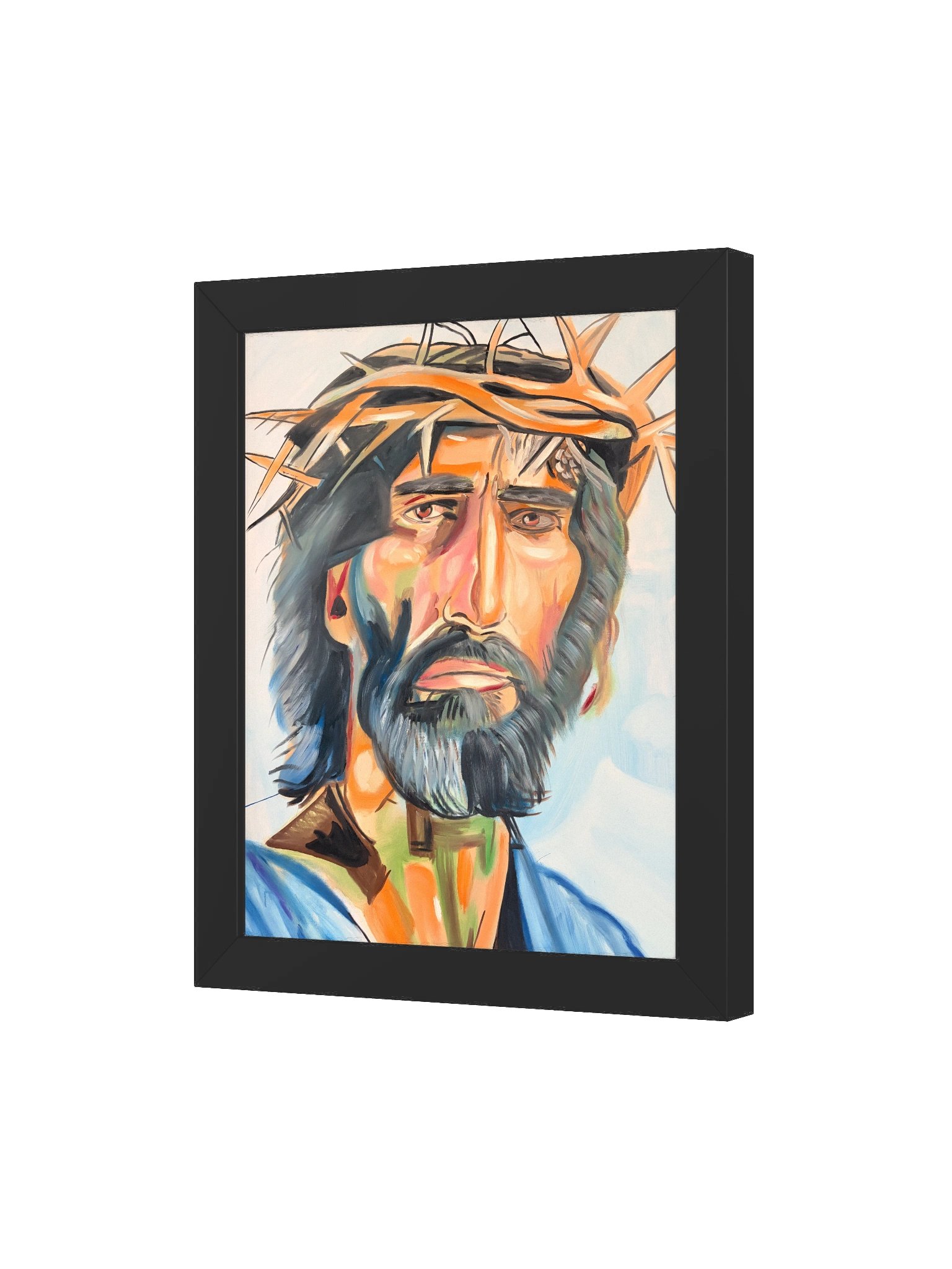Jesus Christ by Warren Willowdale (Framed High-Quality Matte Poster) product image (3)