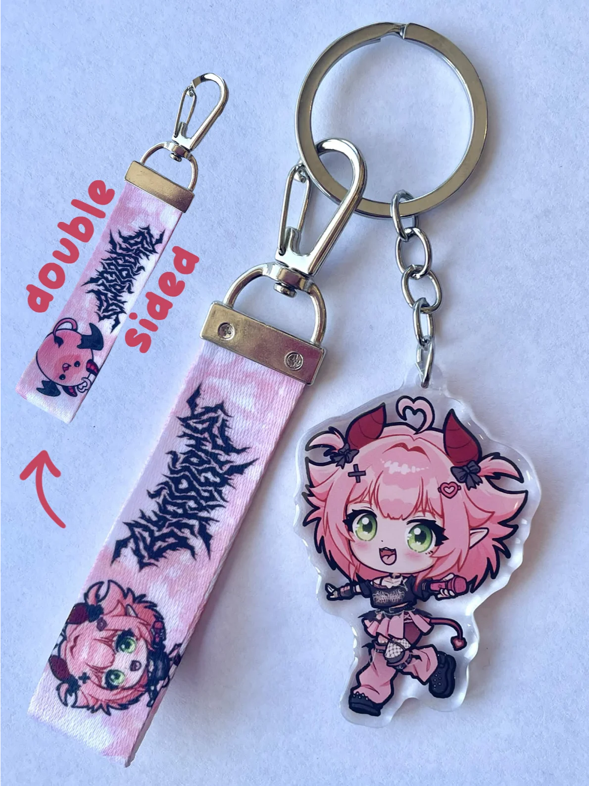 Bipsquamp Acrylic Keychain (Preorder) product image (1)