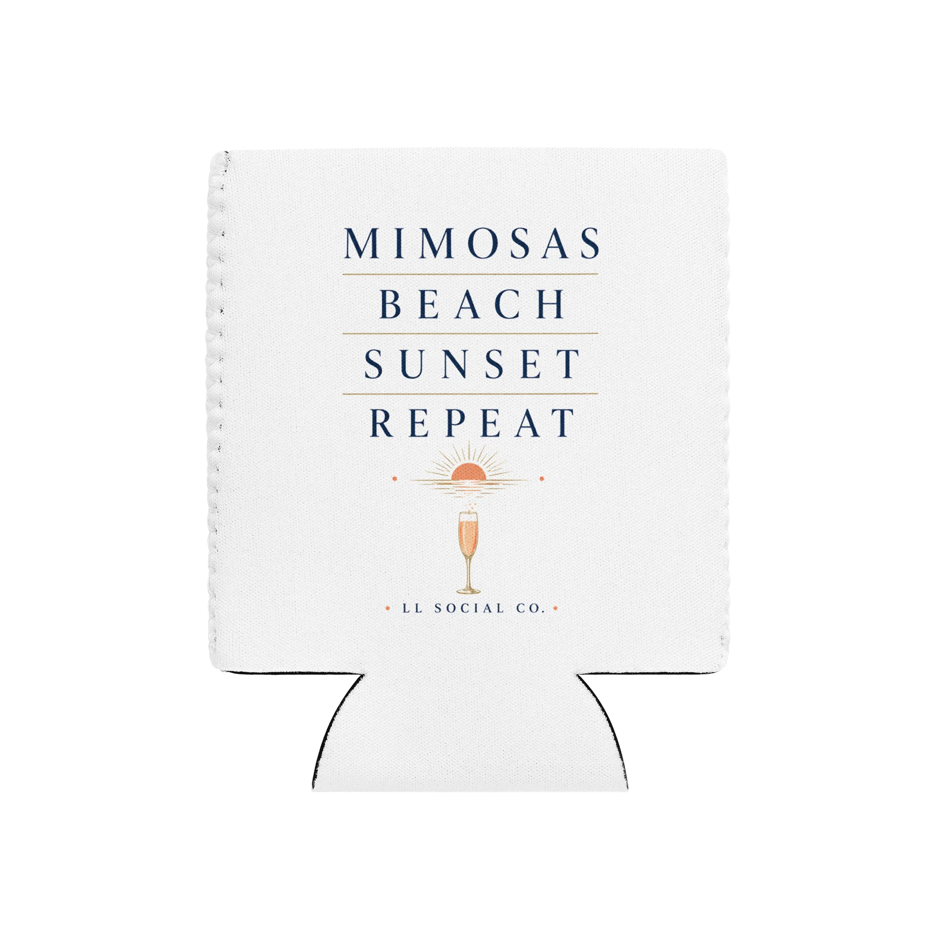 Mimosas Beach Sunset Repeat Can Cooler product image (1)