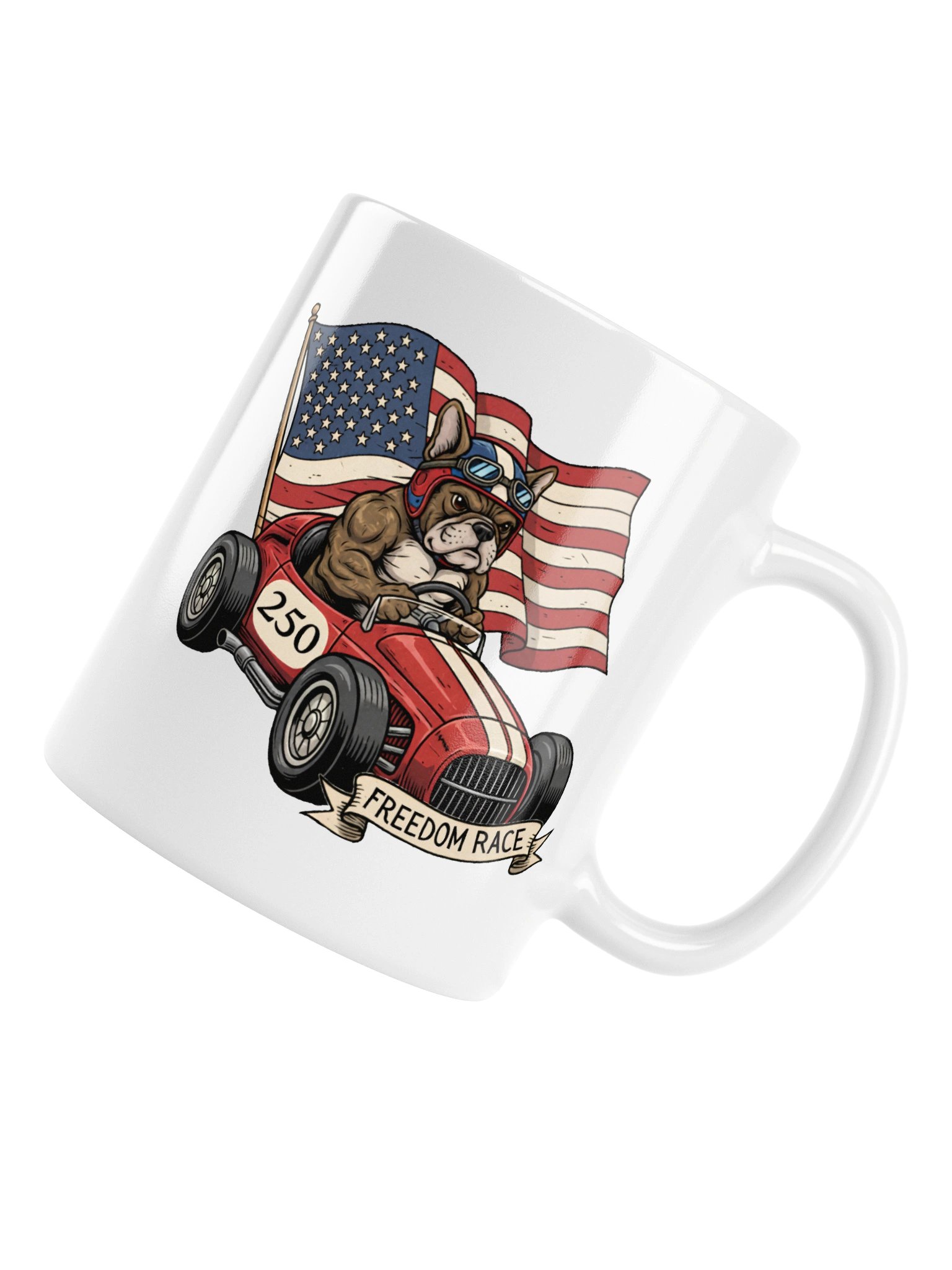 Freedom Race Bulldog Mug product image (11)