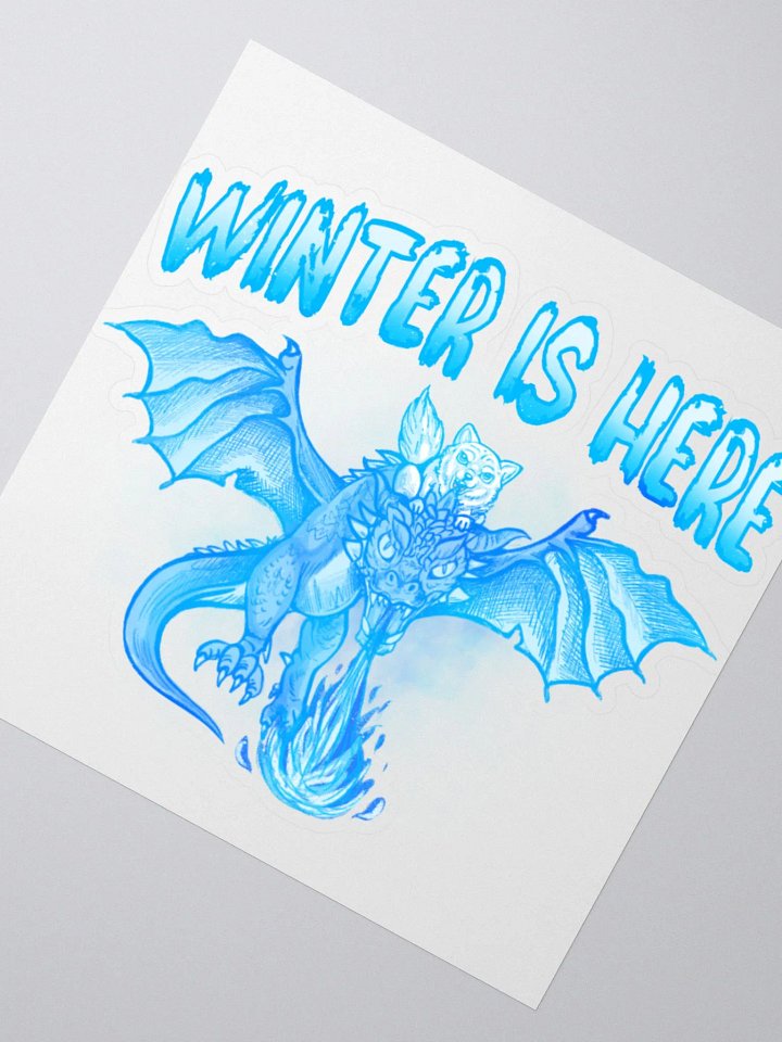 Winter is Here Sticker product image (4)