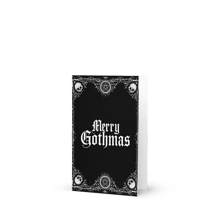 Merry GOTHMAS Card product image (1)