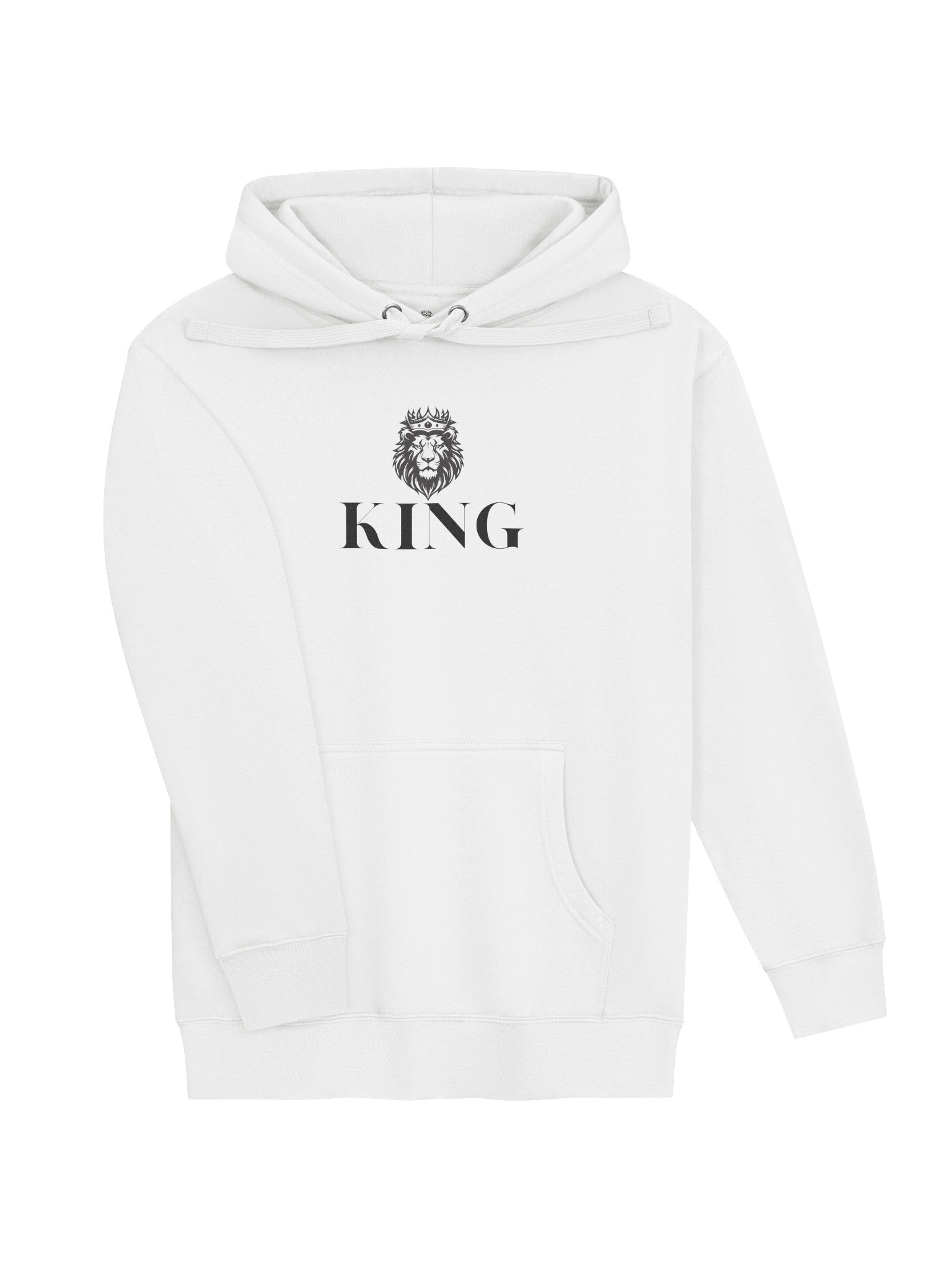 KING Unisex White Hoodie product image (3)