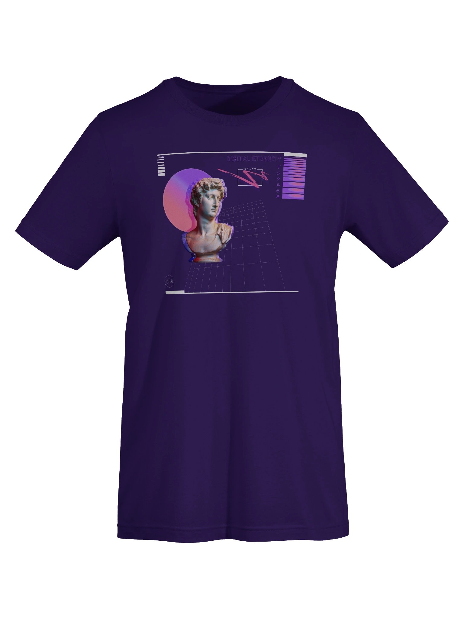 Digital Eternity Vaporwave Aesthetic T-shirt product image (11)