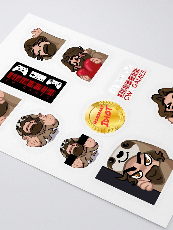 CWxGAMES – Emote Sticker Pack product image (2)