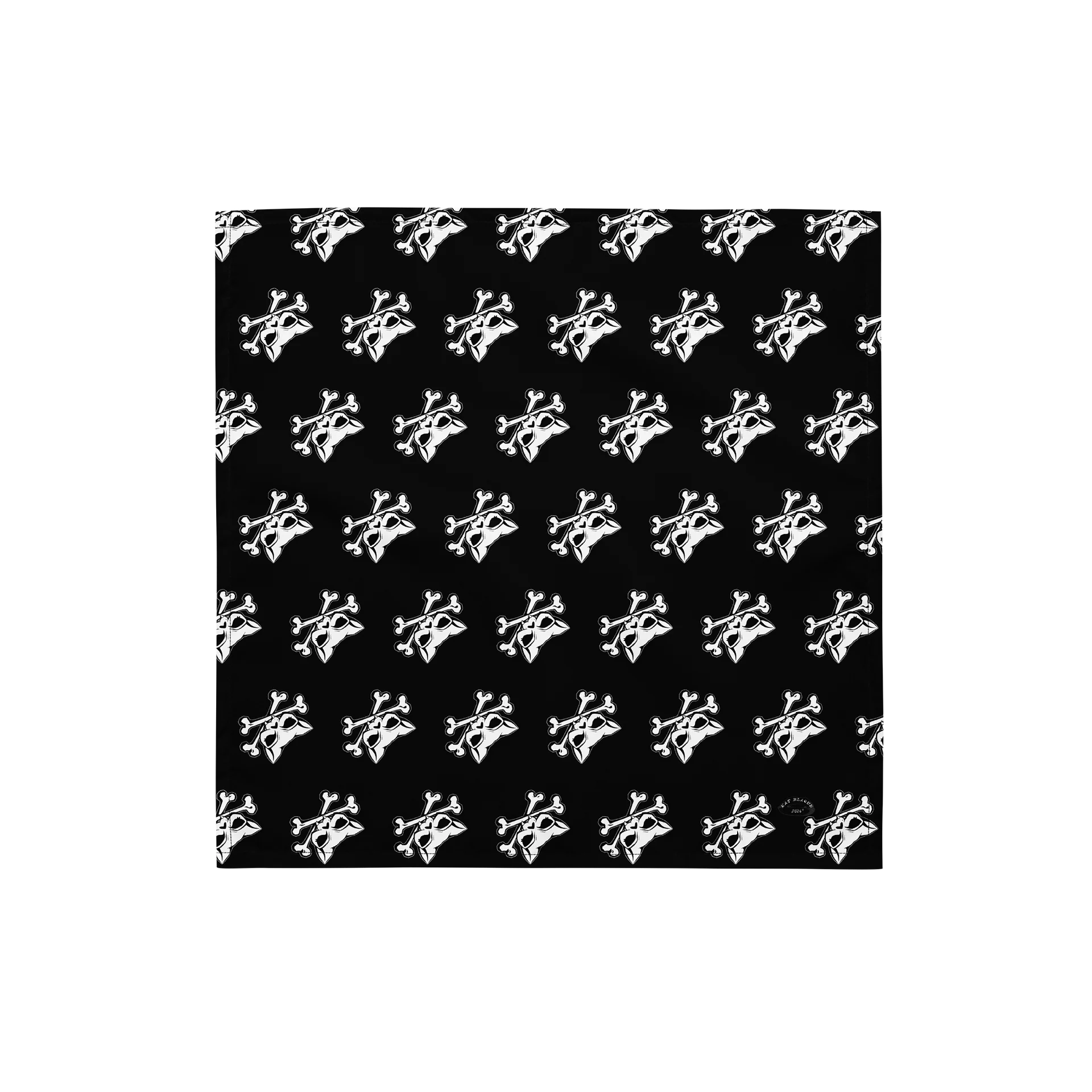Pure Blaque Kat Skull Bandana product image (1)
