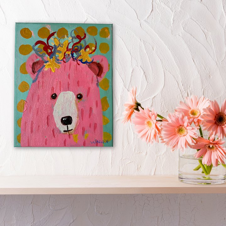 Original Painting: Confetti – The Bear of Wonder product image (2)