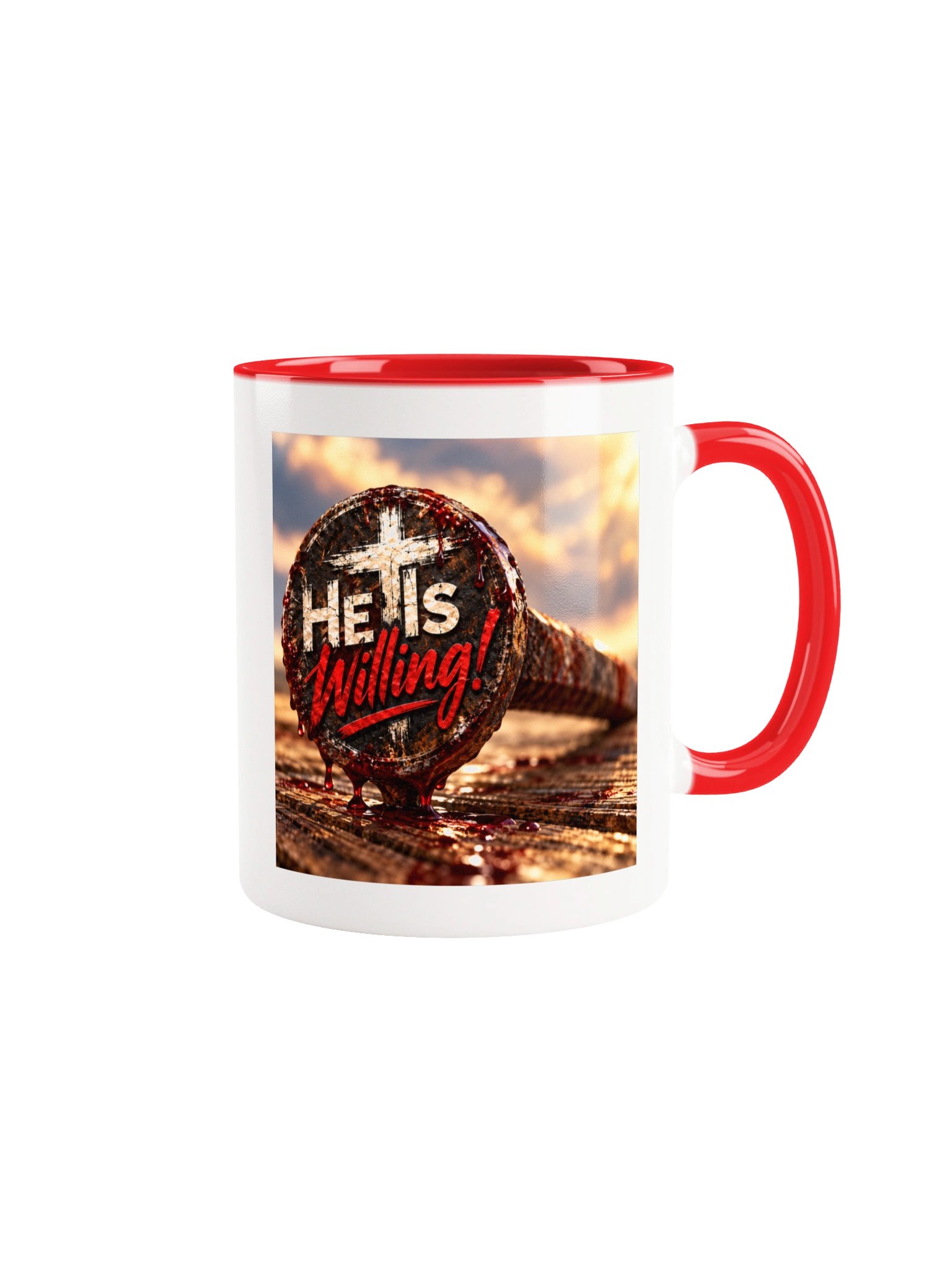 He Is Willing Mug product image (1)