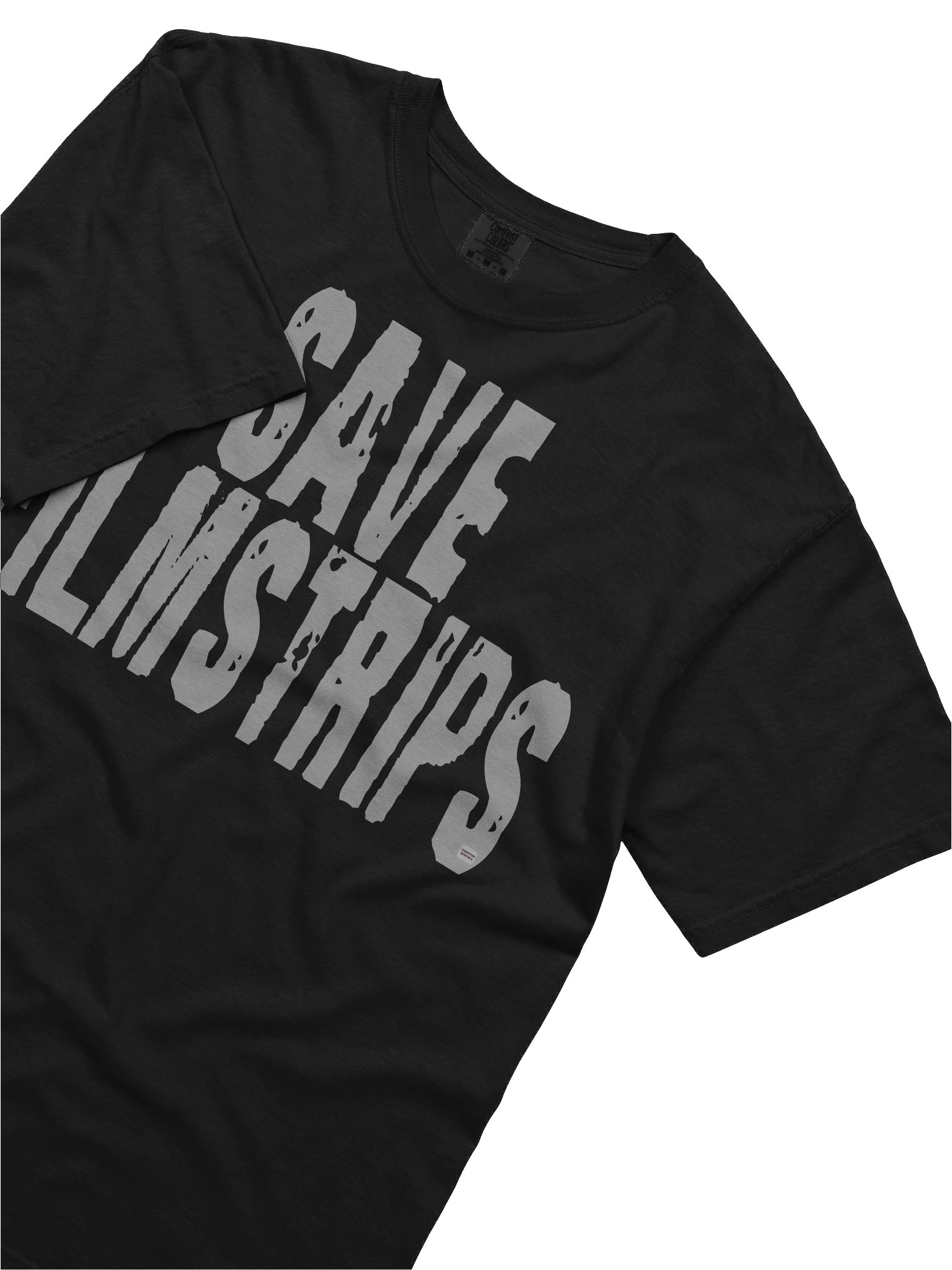 "SAVE FILMSTRIPS" Dark Colors T-Shirt product image (17)