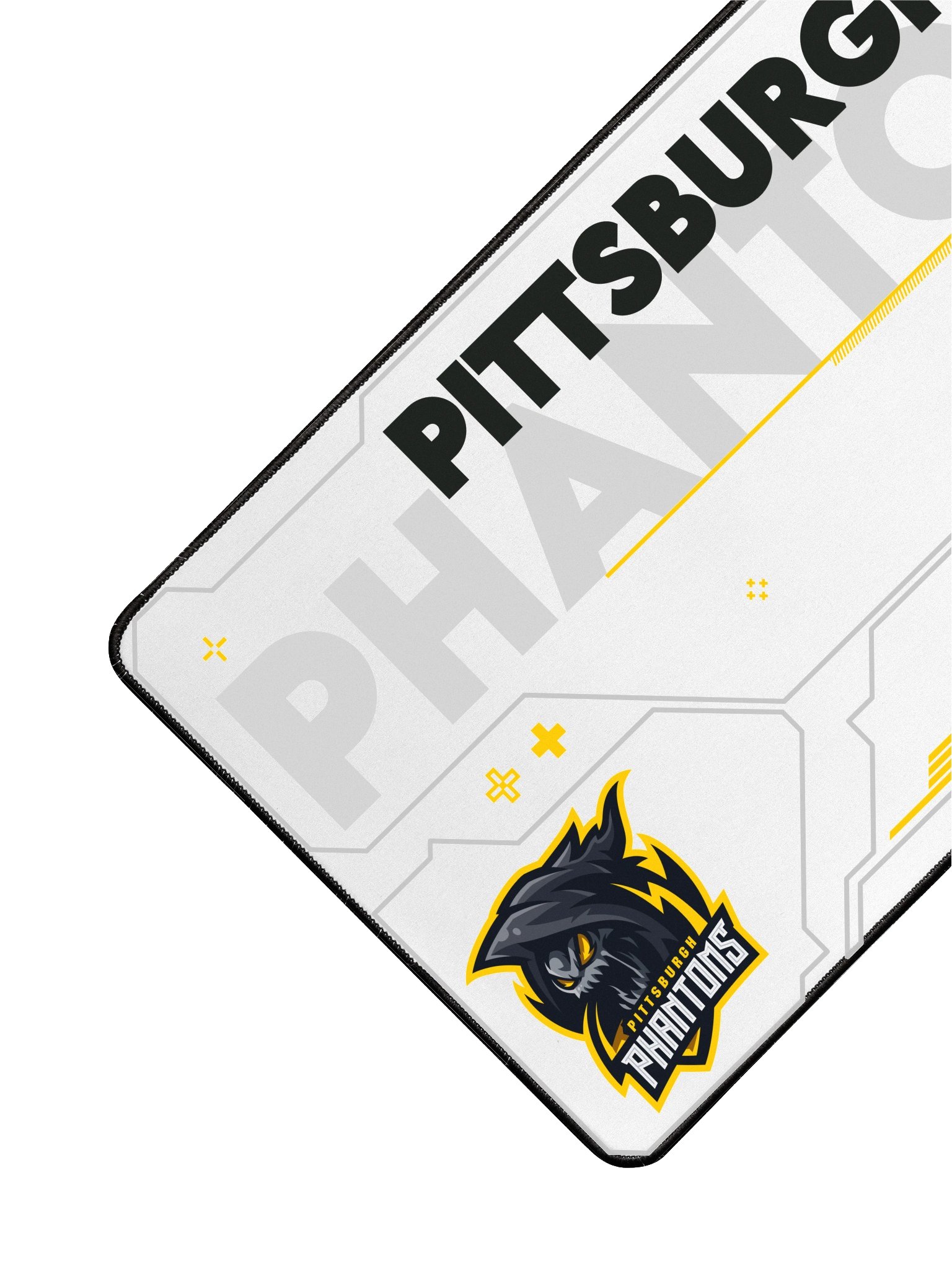 Pittsburgh Phantoms White Desk Mat product image (3)