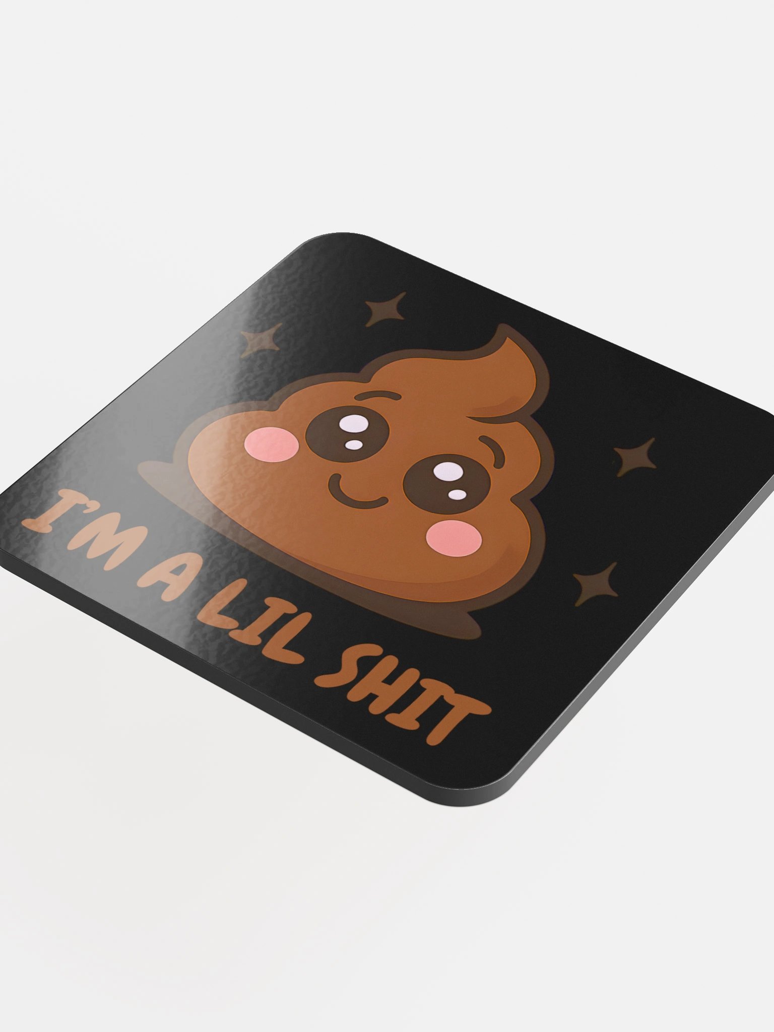 I'm a lil shit coaster product image (4)