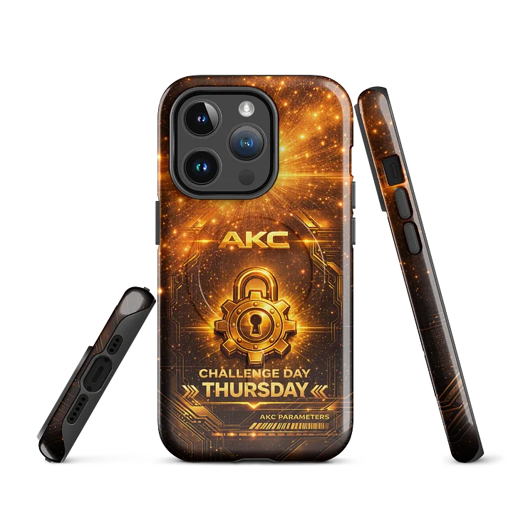 • AKC // Challenge Day Thursday Tough Case for iPhone® | Arkfall Kitty Collective product image (1)