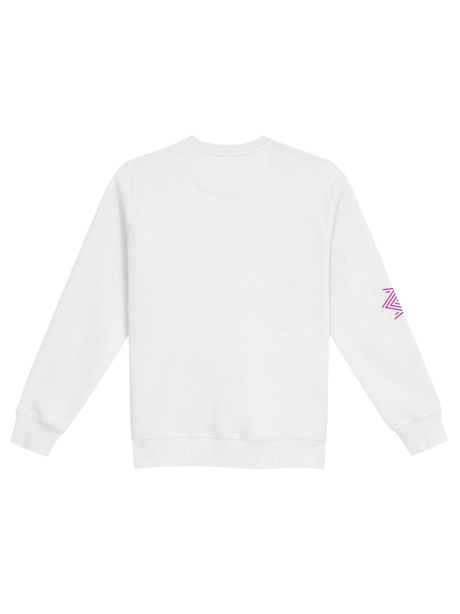Crowned & Authentic Black Sweatshirt (Pink Design) product image (2)