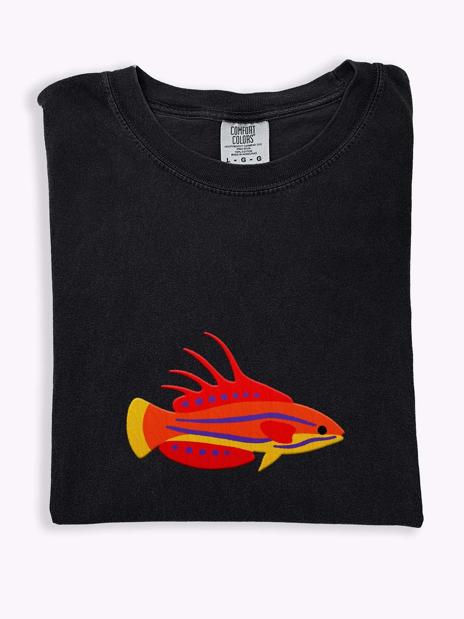 Carpenter's Wrasse Premium T-Shirt (Embroidered) for Reef and Marine Aquarium Lovers product image (1)