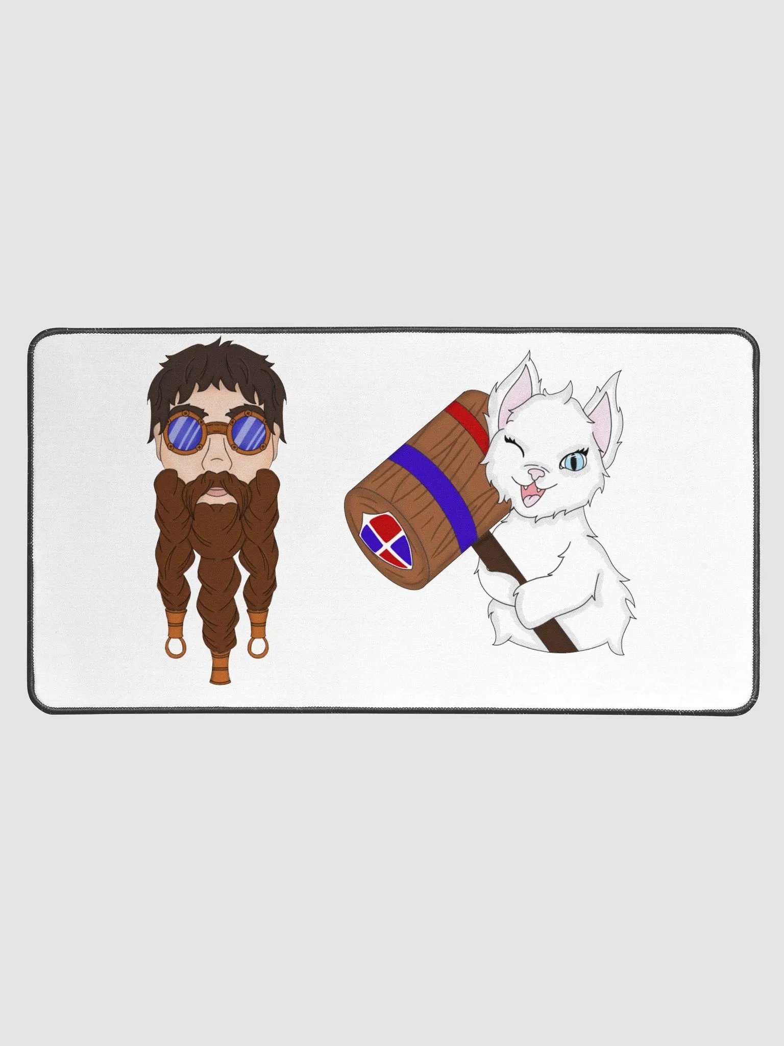 Beard and Cat Smithy Mat product image (1)