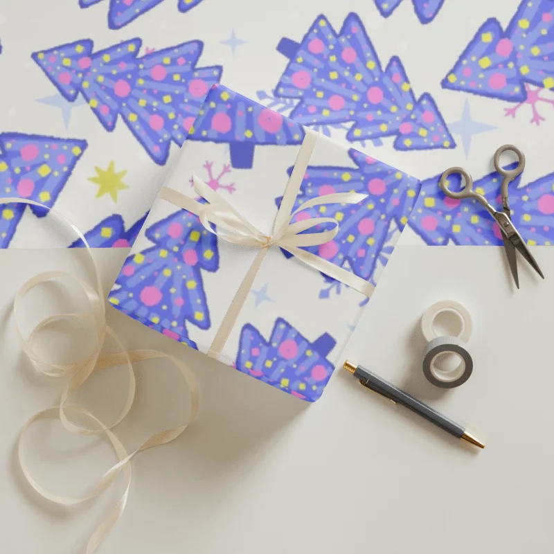 Festive Holiday Wrapping Paper Set product image (3)