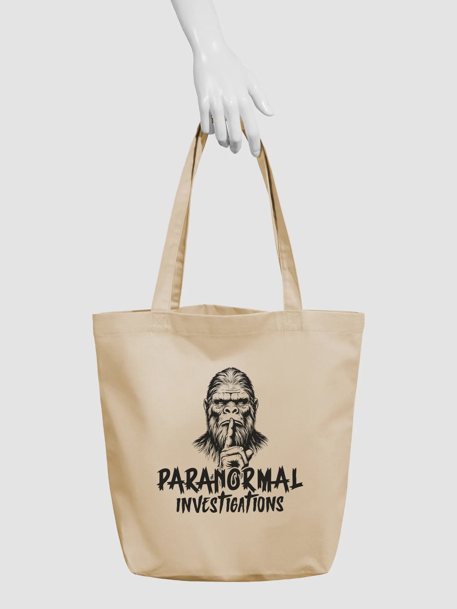 Bigfoot Paranormal Statement Eco Tote product image (3)