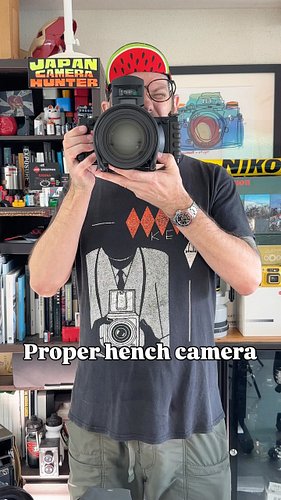 Have a butchers at this whopper of a camera. The Horseman SW617 60th anniversary camera.
Where would you shoot with it?
#japa...