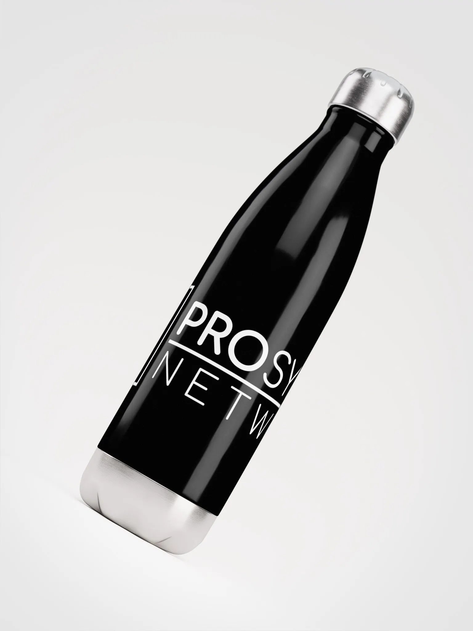 Pro Synth Network Stainless Steel Water Bottle - Black product image (4)