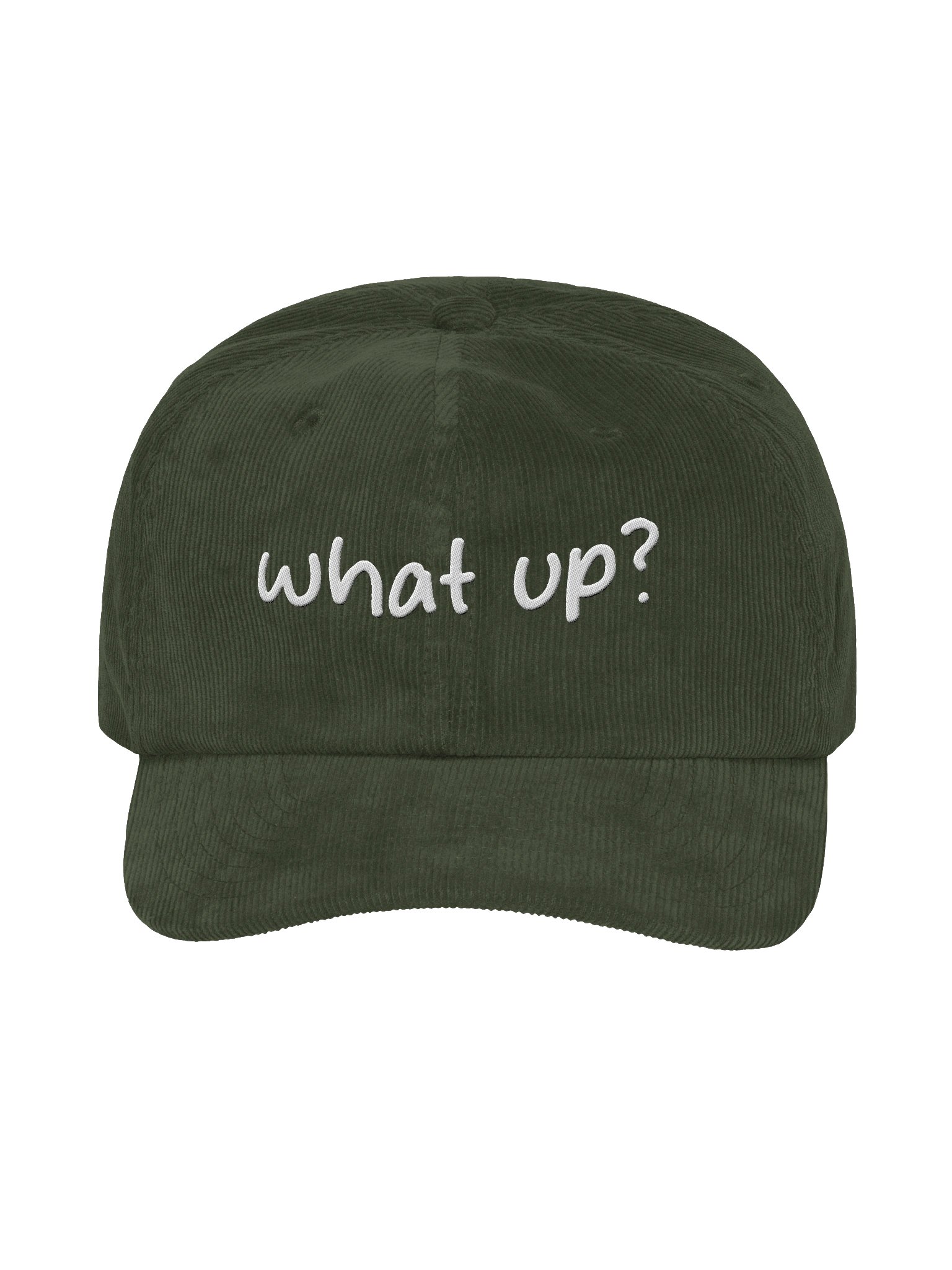 The What Up Hat Green product image (1)