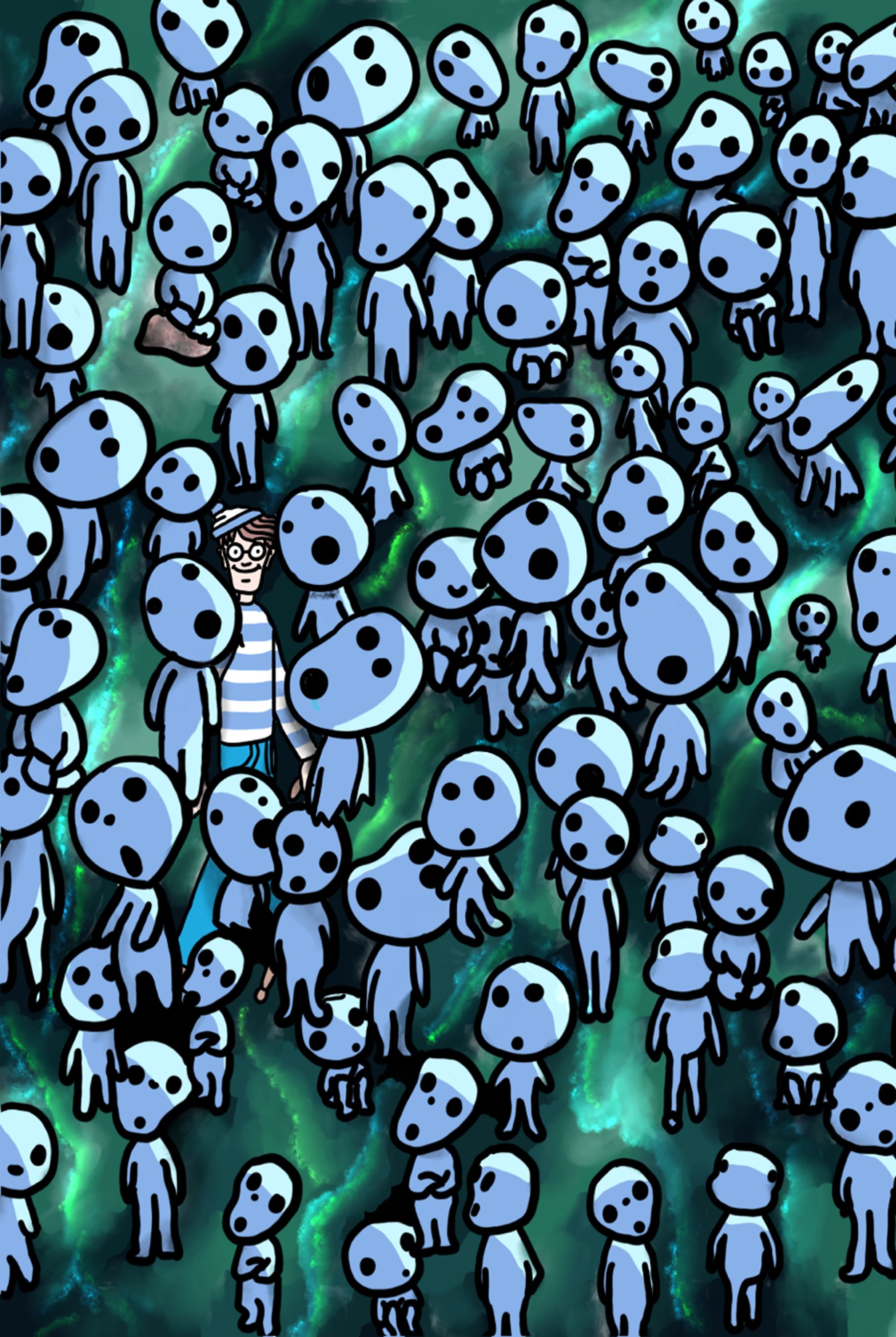 Where's Kodama? (Print) product image (1)