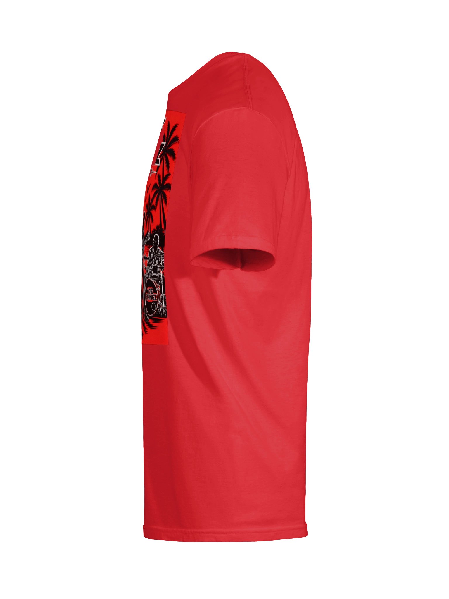 Moe Stringz T-Shirt Red product image (9)