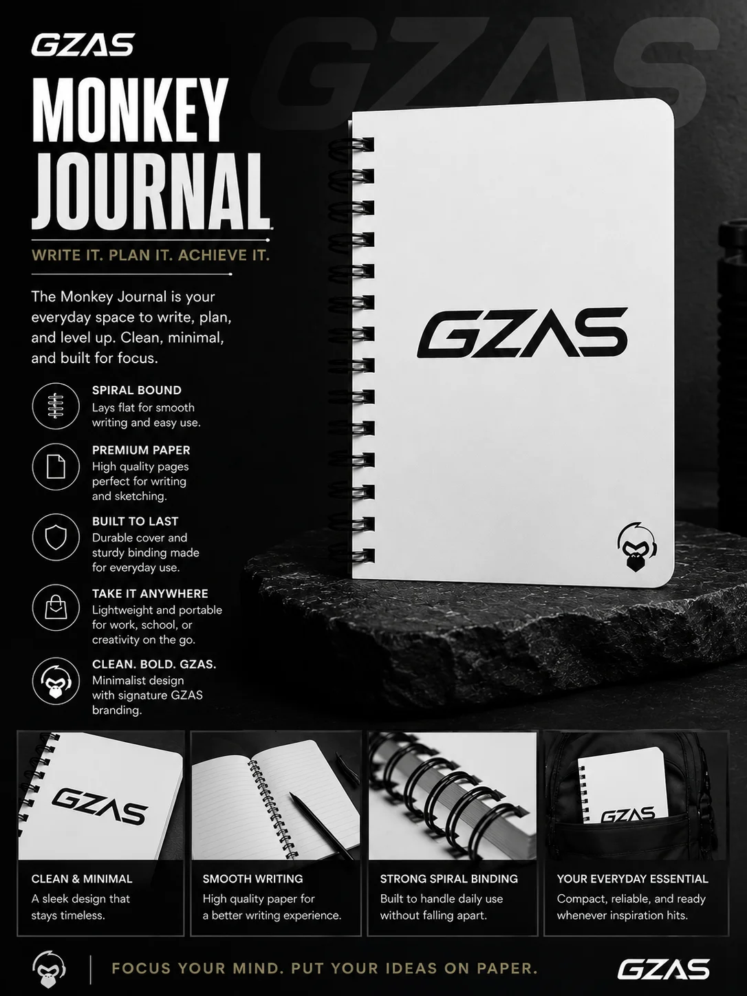GZAS Monkey Journal product image (3)
