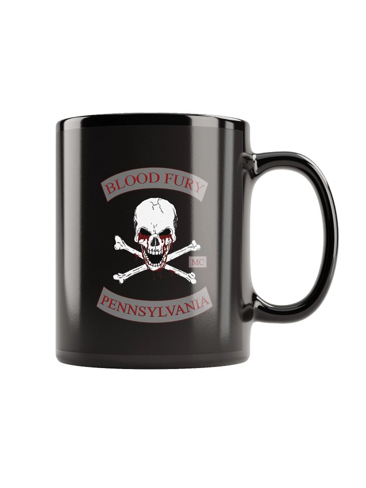 Blood Fury MC Logo Black 11 oz Mug product image (1)